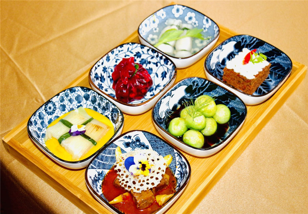 口味干香的涼菜